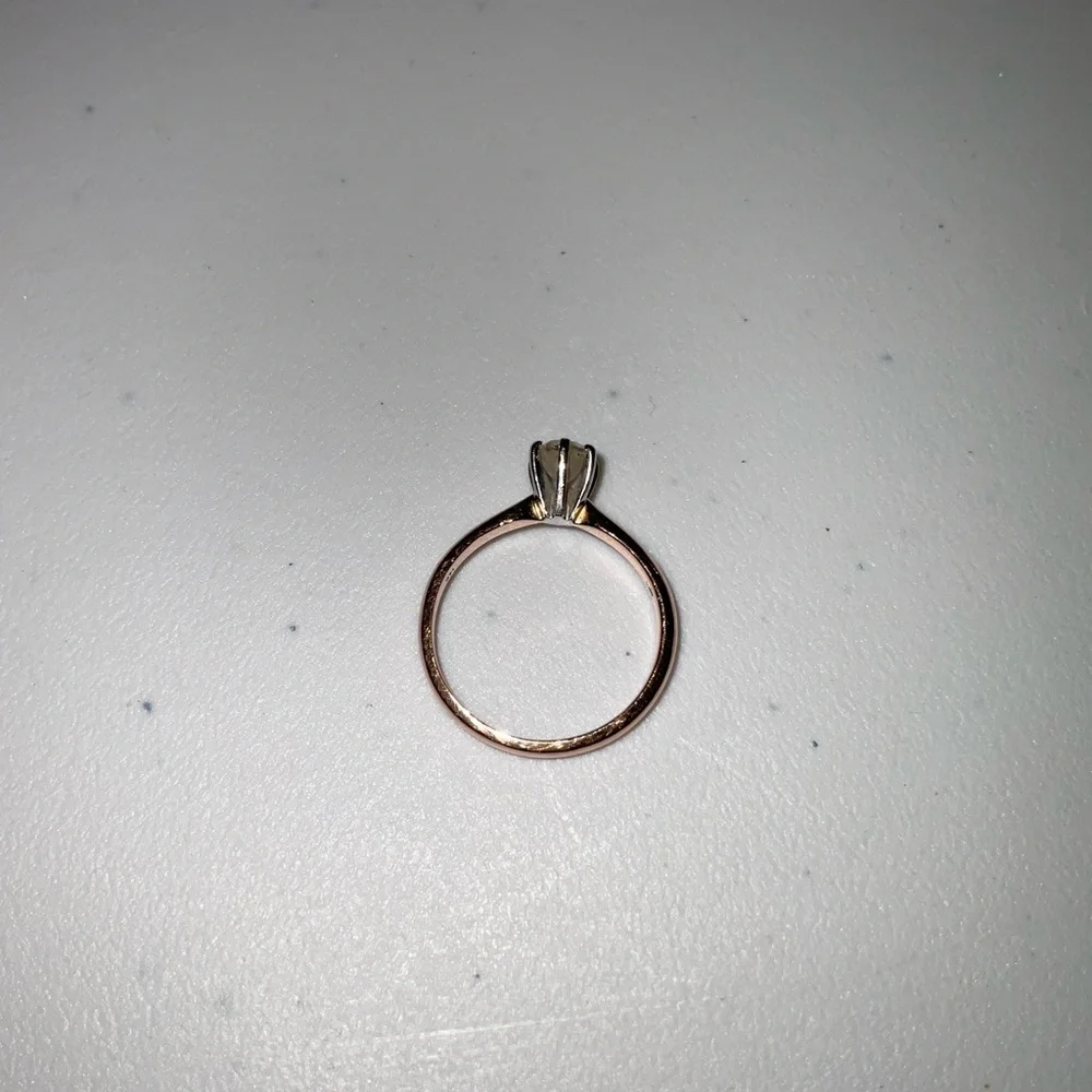 Zales 1/2 CT 💍 Diamond Solitaire 14K Yellow Gold 💎 FINAL MARKDOWN - Picture 8 of 16